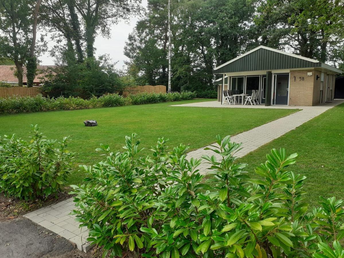 Bungalow/Vakantiehuis Op Park Bavelds Dennen デーネカンプ エクステリア 写真